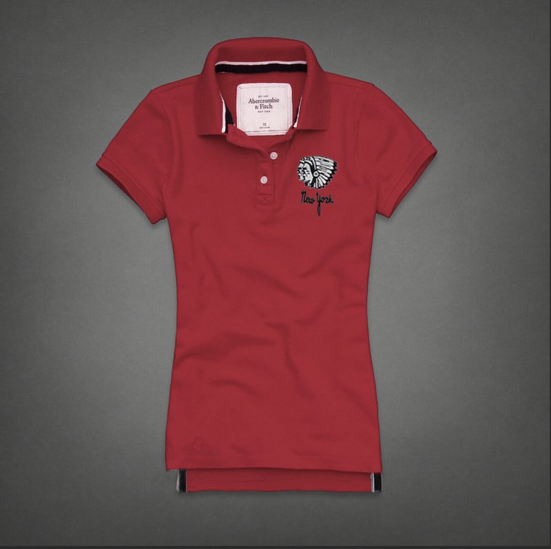Abercrombie Fitch Mujeres Polo Corto Remera AF8442